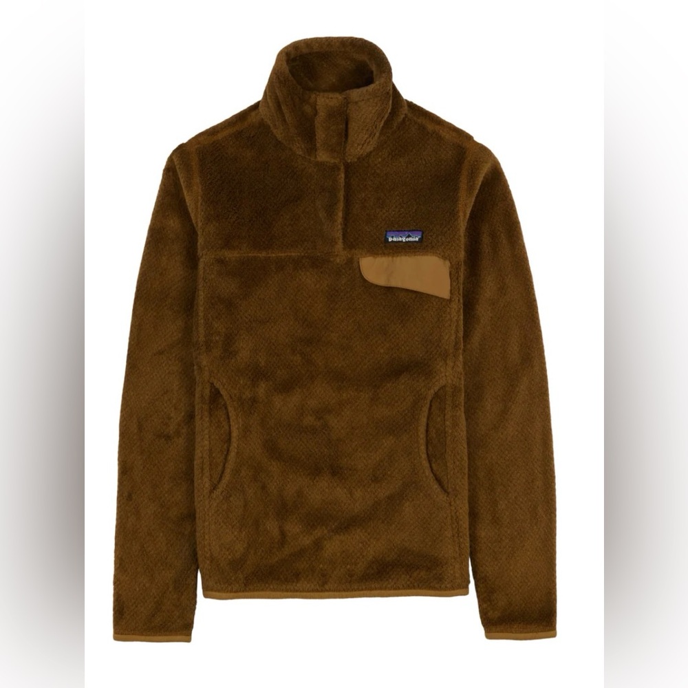 PATAGONIA Re-Tool Snap Fleece Pullover in Peat New Size Small LIKE NEW